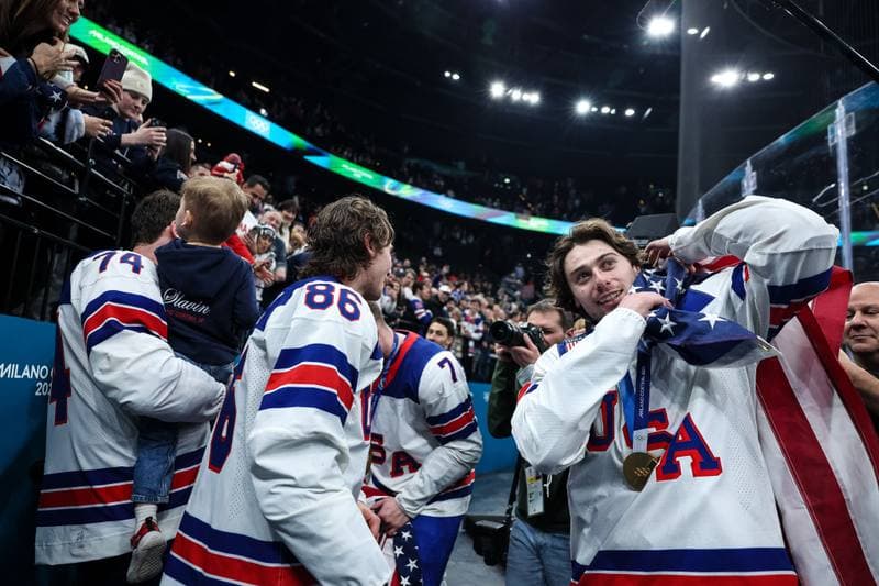 Ice Hockey. Olympic Winter Games Milano-Cortina 2026. Canada - USA. 22.02.2026