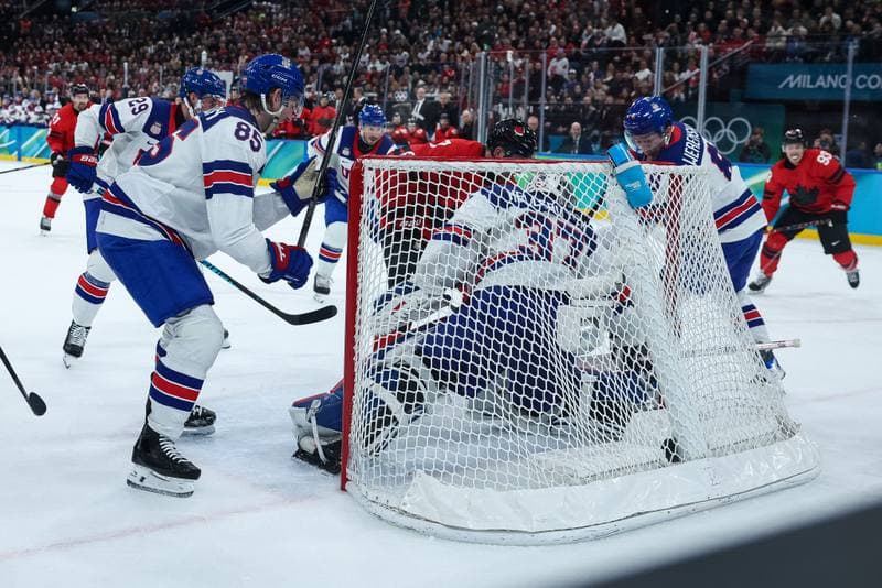 Ice Hockey. Olympic Winter Games Milano-Cortina 2026. Canada - USA. 22.02.2026