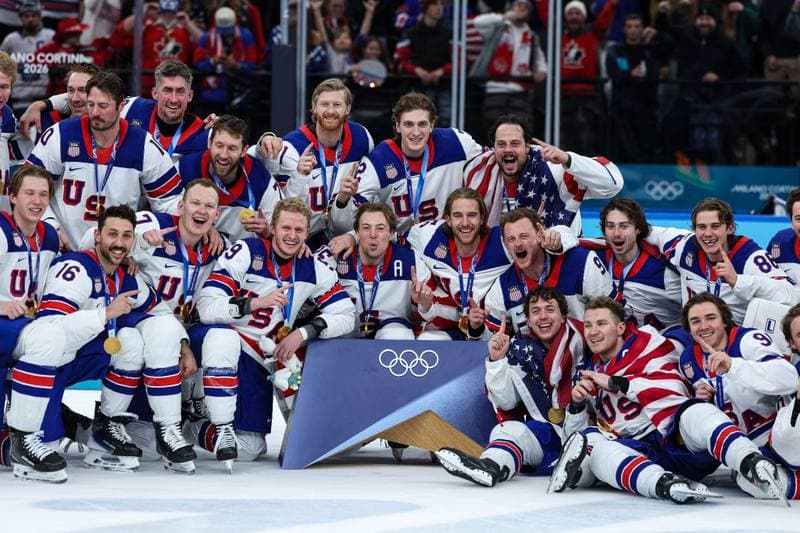 Ice Hockey. Olympic Winter Games Milano-Cortina 2026. Canada - USA. 22.02.2026