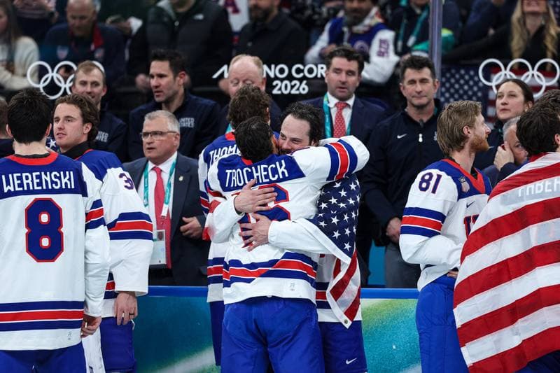 Ice Hockey. Olympic Winter Games Milano-Cortina 2026. Canada - USA. 22.02.2026