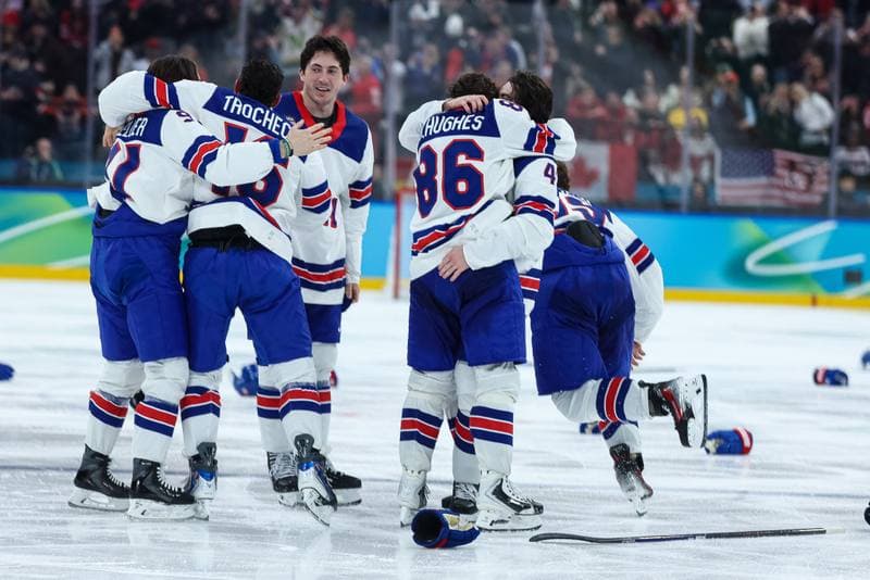 Ice Hockey. Olympic Winter Games Milano-Cortina 2026. Canada - USA. 22.02.2026