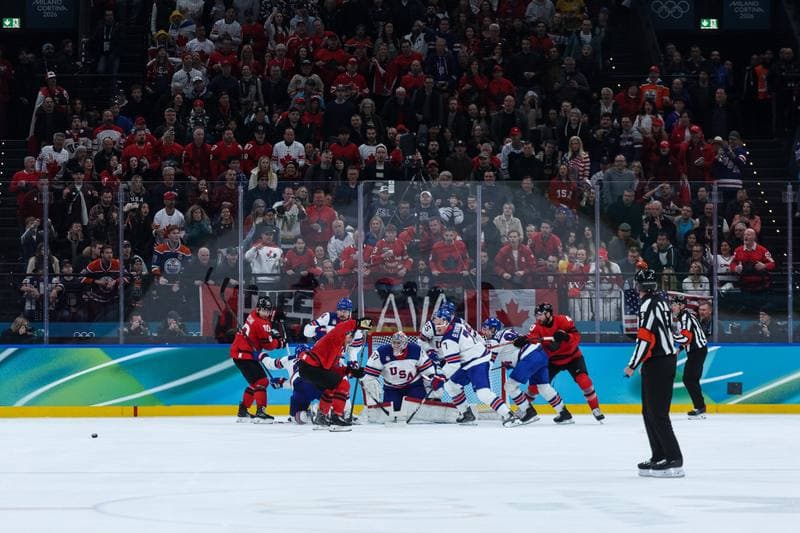 Ice Hockey. Olympic Winter Games Milano-Cortina 2026. Canada - USA. 22.02.2026