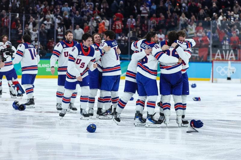 Ice Hockey. Olympic Winter Games Milano-Cortina 2026. Canada - USA. 22.02.2026