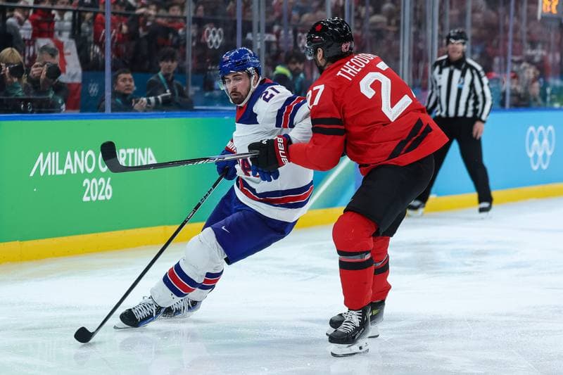 Ice Hockey. Olympic Winter Games Milano-Cortina 2026. Canada - USA. 22.02.2026