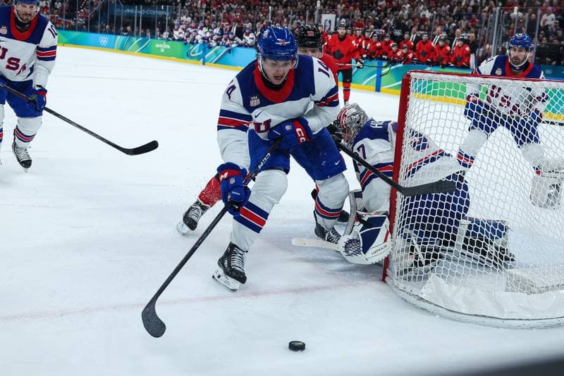 Ice Hockey. Olympic Winter Games Milano-Cortina 2026. Canada - USA. 22.02.2026