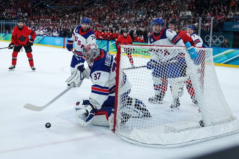 Ice Hockey. Olympic Winter Games Milano-Cortina 2026. Canada - USA. 22.02.2026