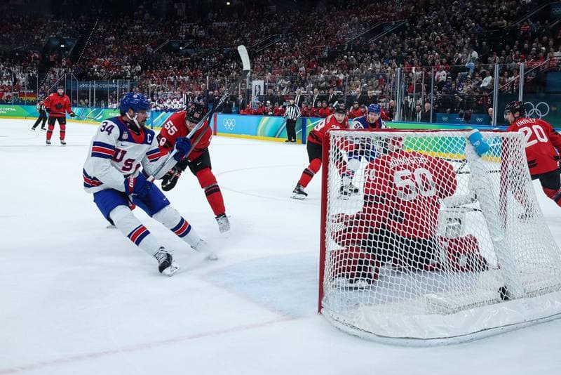 Ice Hockey. Olympic Winter Games Milano-Cortina 2026. Canada - USA. 22.02.2026