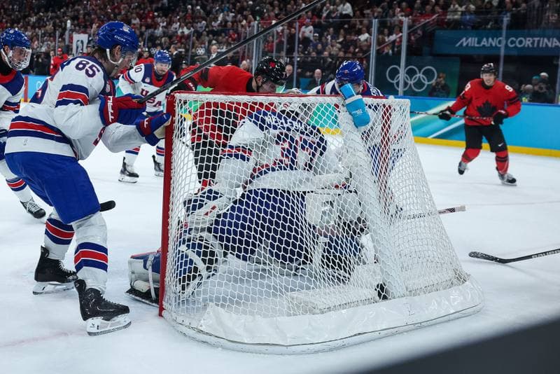 Ice Hockey. Olympic Winter Games Milano-Cortina 2026. Canada - USA. 22.02.2026