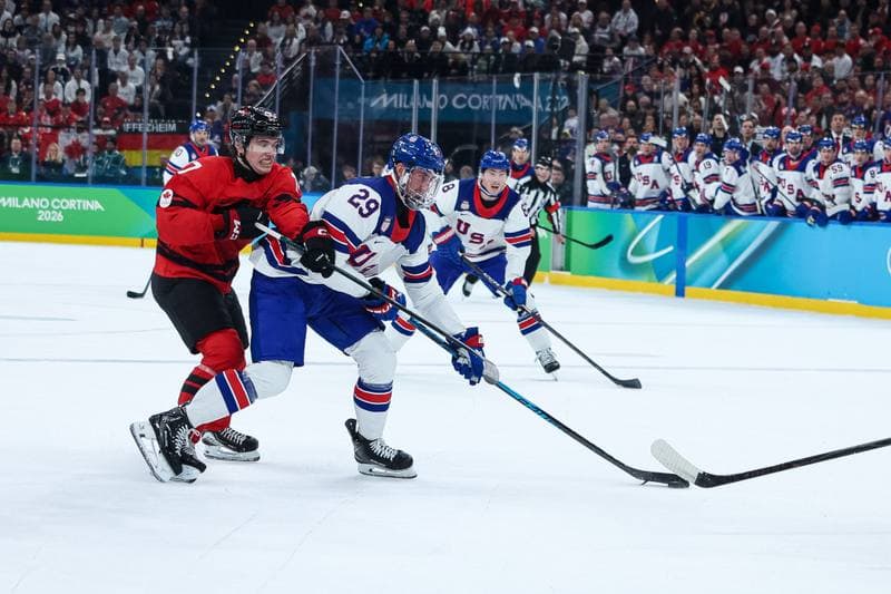 Ice Hockey. Olympic Winter Games Milano-Cortina 2026. Canada - USA. 22.02.2026