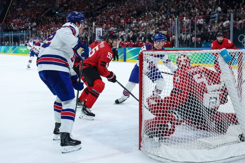 Ice Hockey. Olympic Winter Games Milano-Cortina 2026. Canada - USA. 22.02.2026