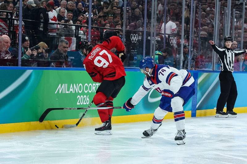 Ice Hockey. Olympic Winter Games Milano-Cortina 2026. Canada - USA. 22.02.2026