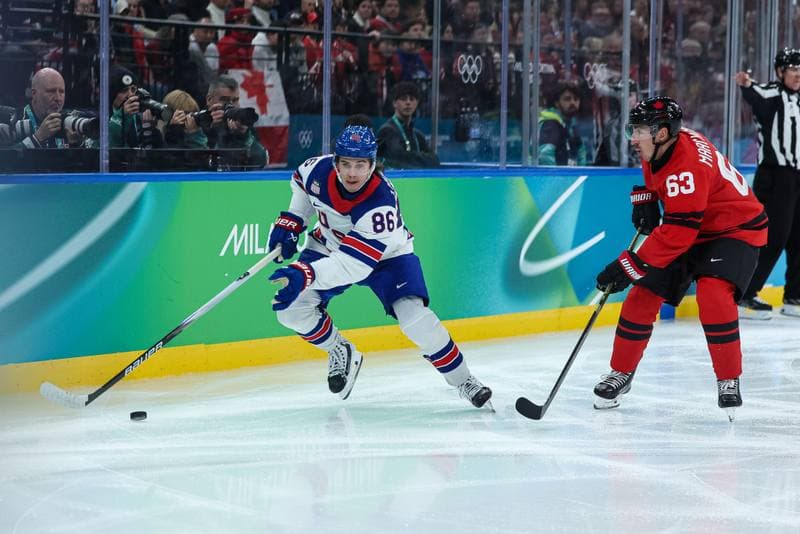 Ice Hockey. Olympic Winter Games Milano-Cortina 2026. Canada - USA. 22.02.2026