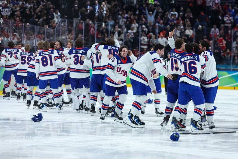 Ice Hockey. Olympic Winter Games Milano-Cortina 2026. Canada - USA. 22.02.2026