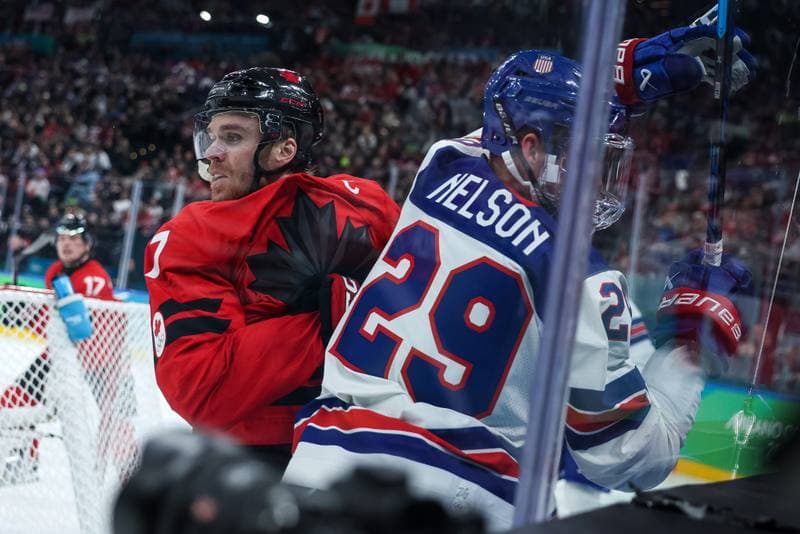 Ice Hockey. Olympic Winter Games Milano-Cortina 2026. Canada - USA. 22.02.2026