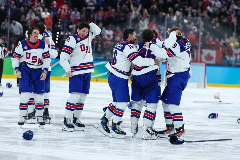 Ice Hockey. Olympic Winter Games Milano-Cortina 2026. Canada - USA. 22.02.2026