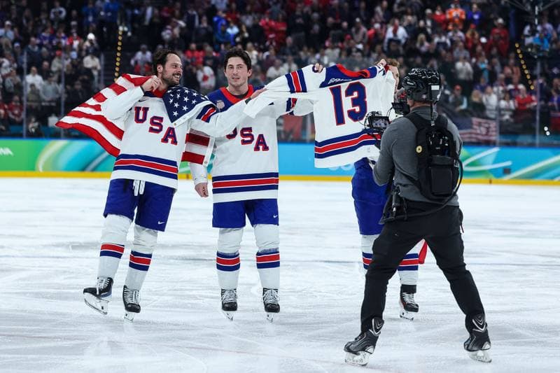 Ice Hockey. Olympic Winter Games Milano-Cortina 2026. Canada - USA. 22.02.2026