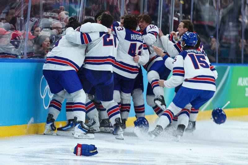 Ice Hockey. Olympic Winter Games Milano-Cortina 2026. Canada - USA. 22.02.2026
