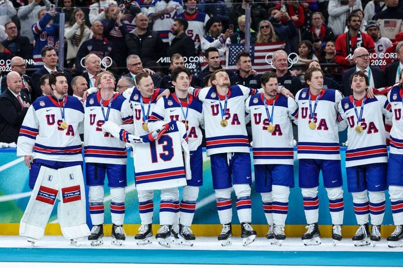 Ice Hockey. Olympic Winter Games Milano-Cortina 2026. Canada - USA. 22.02.2026