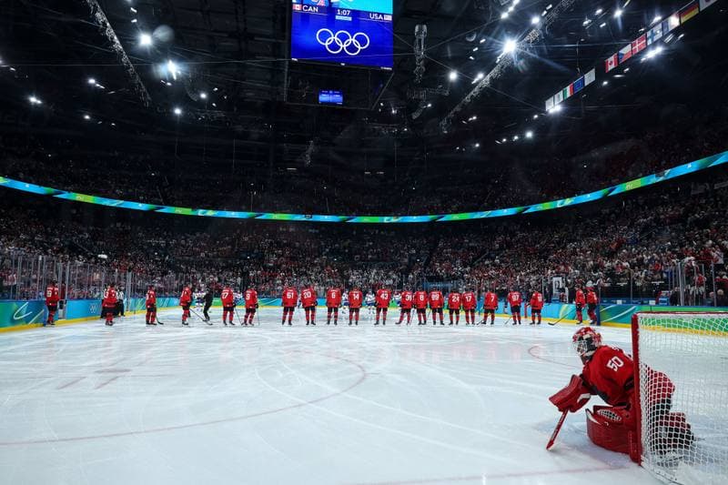Ice Hockey. Olympic Winter Games Milano-Cortina 2026. Canada - USA. 22.02.2026