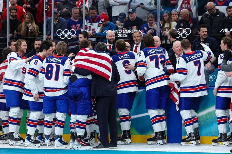 Ice Hockey. Olympic Winter Games Milano-Cortina 2026. Canada - USA. 22.02.2026