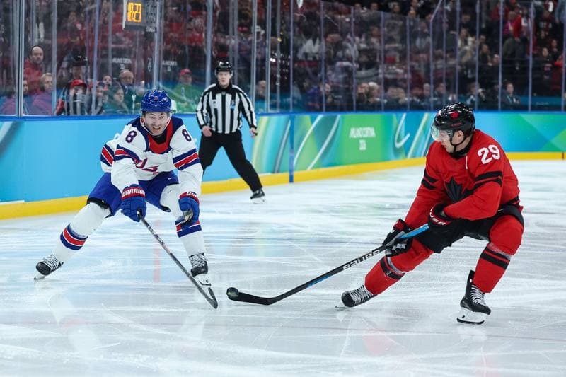 Ice Hockey. Olympic Winter Games Milano-Cortina 2026. Canada - USA. 22.02.2026