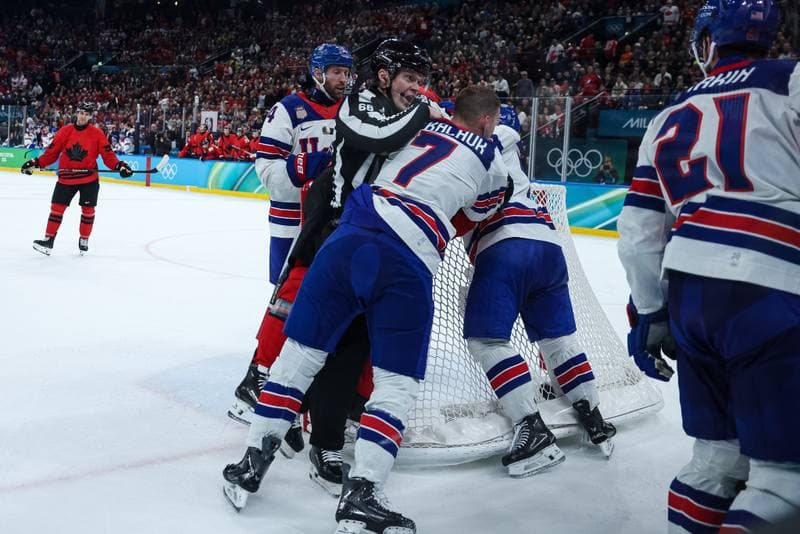 Ice Hockey. Olympic Winter Games Milano-Cortina 2026. Canada - USA. 22.02.2026