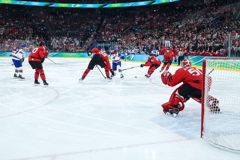 Ice Hockey. Olympic Winter Games Milano-Cortina 2026. Canada - USA. 22.02.2026
