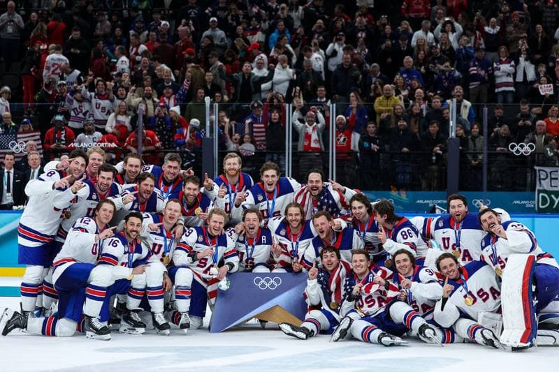 Ice Hockey. Olympic Winter Games Milano-Cortina 2026. Canada - USA. 22.02.2026