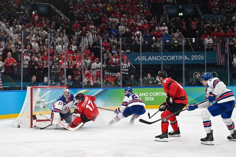 Ice Hockey. Olympic Winter Games Milano-Cortina 2026. Canada - USA. 22.02.2026