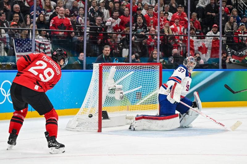 Ice Hockey. Olympic Winter Games Milano-Cortina 2026. Canada - USA. 22.02.2026