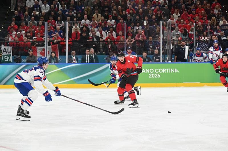 Ice Hockey. Olympic Winter Games Milano-Cortina 2026. Canada - USA. 22.02.2026