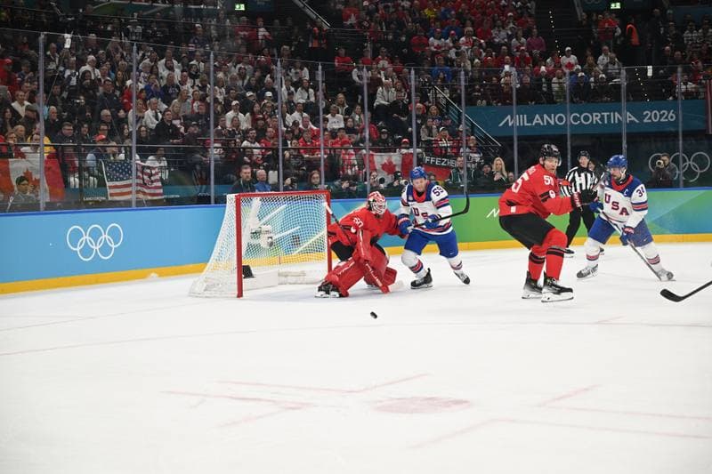 Ice Hockey. Olympic Winter Games Milano-Cortina 2026. Canada - USA. 22.02.2026