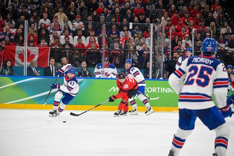 Ice Hockey. Olympic Winter Games Milano-Cortina 2026. Canada - USA. 22.02.2026