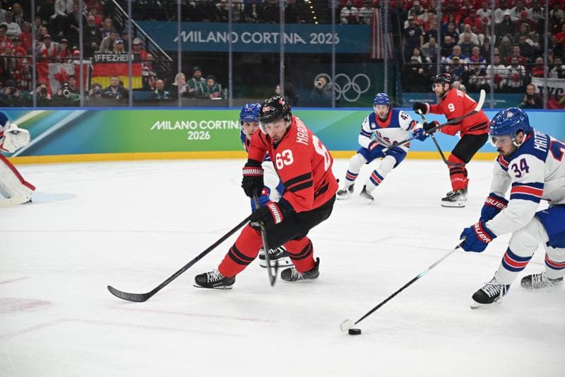 Ice Hockey. Olympic Winter Games Milano-Cortina 2026. Canada - USA. 22.02.2026