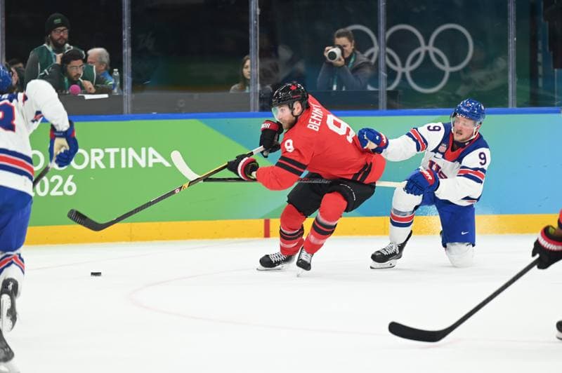 Ice Hockey. Olympic Winter Games Milano-Cortina 2026. Canada - USA. 22.02.2026
