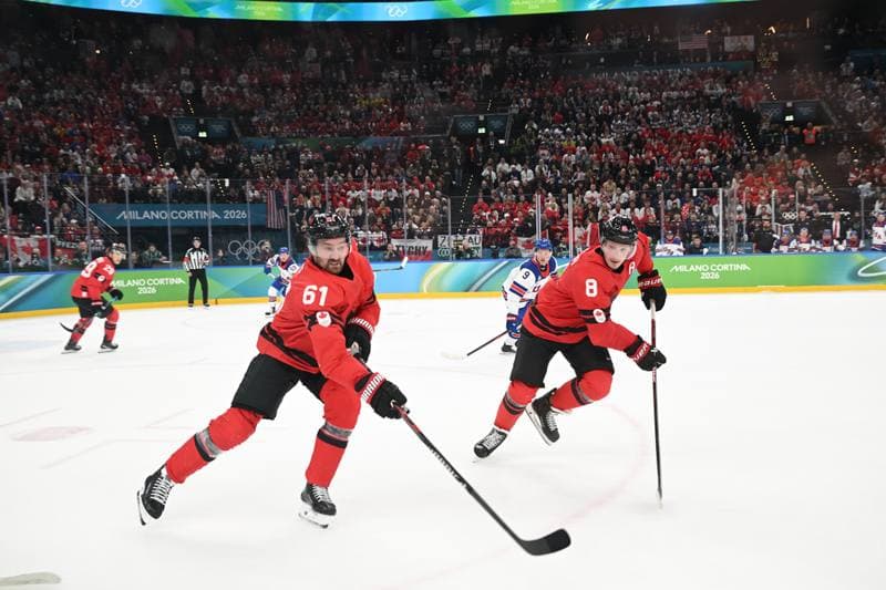 Ice Hockey. Olympic Winter Games Milano-Cortina 2026. Canada - USA. 22.02.2026