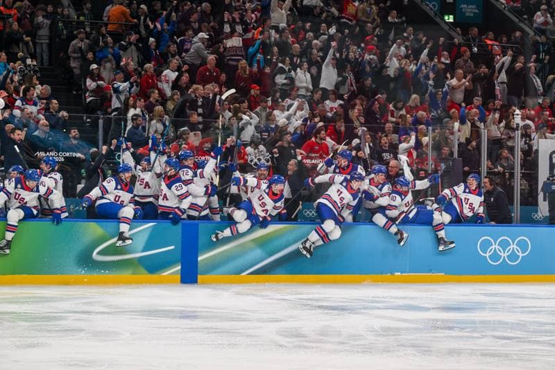 Ice Hockey. Olympic Winter Games Milano-Cortina 2026. Canada - USA. 22.02.2026