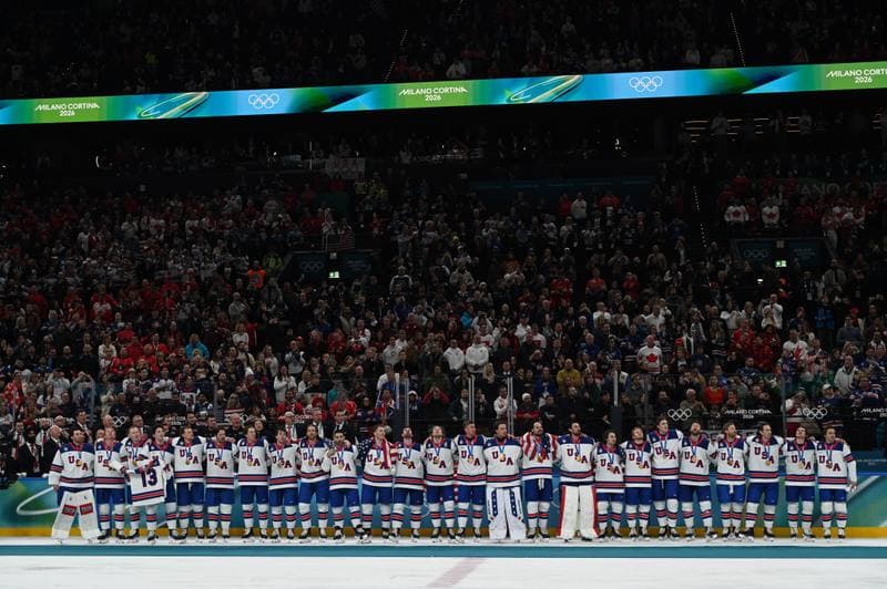 Ice Hockey. Olympic Winter Games Milano-Cortina 2026. Canada - USA. 22.02.2026
