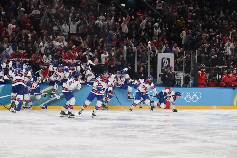 Ice Hockey. Olympic Winter Games Milano-Cortina 2026. Canada - USA. 22.02.2026