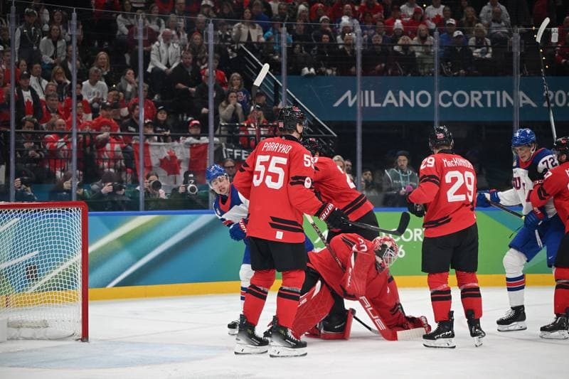 Ice Hockey. Olympic Winter Games Milano-Cortina 2026. Canada - USA. 22.02.2026