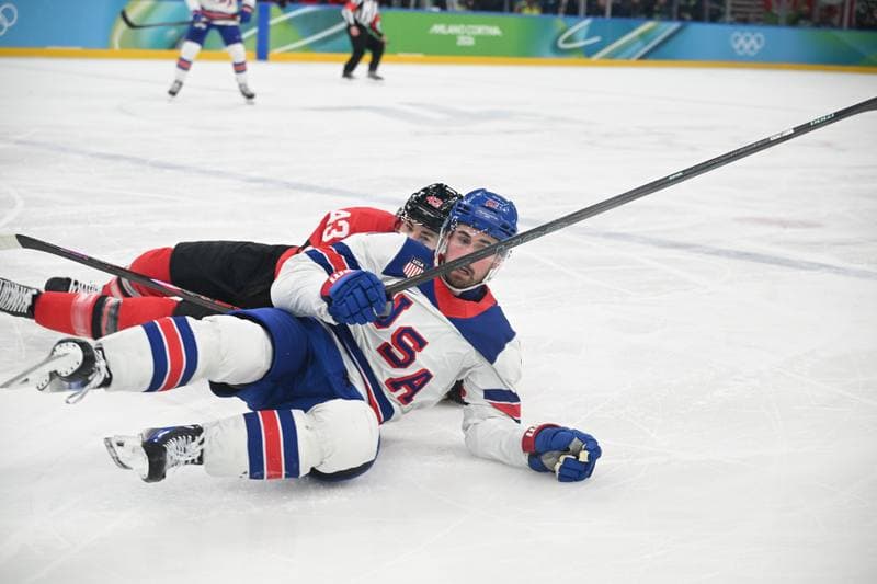 Ice Hockey. Olympic Winter Games Milano-Cortina 2026. Canada - USA. 22.02.2026