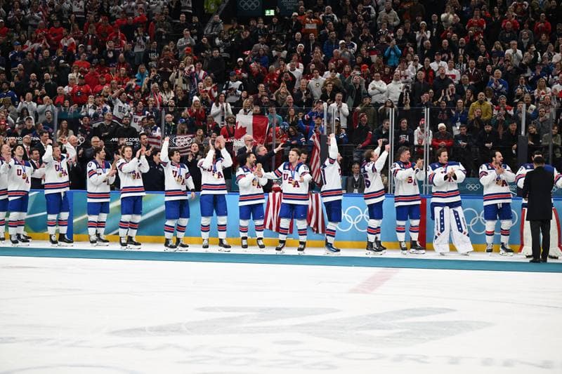 Ice Hockey. Olympic Winter Games Milano-Cortina 2026. Canada - USA. 22.02.2026