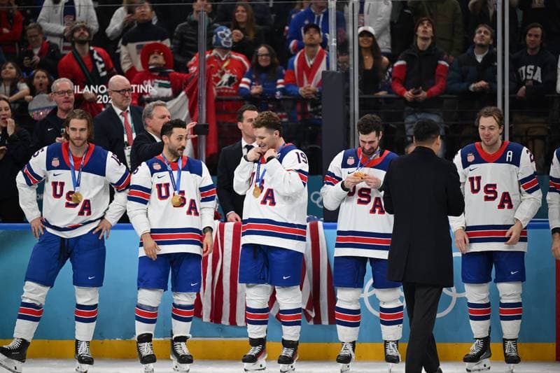 Ice Hockey. Olympic Winter Games Milano-Cortina 2026. Canada - USA. 22.02.2026