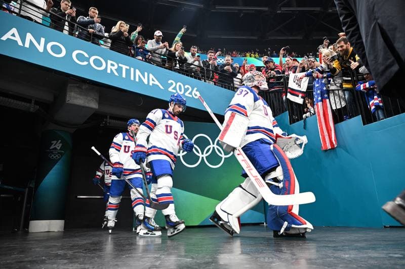 Ice Hockey. Olympic Winter Games Milano-Cortina 2026. Canada - USA. 22.02.2026