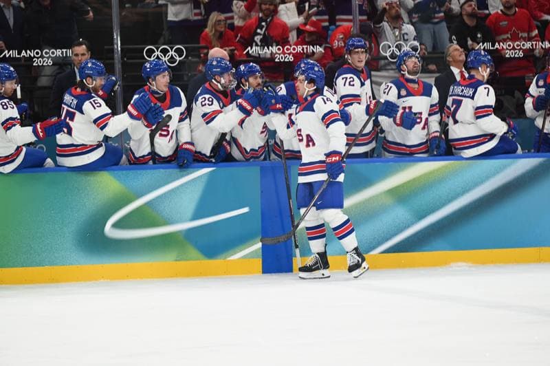 Ice Hockey. Olympic Winter Games Milano-Cortina 2026. Canada - USA. 22.02.2026