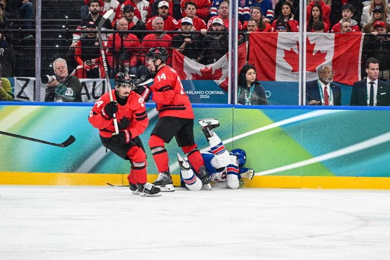 Ice Hockey. Olympic Winter Games Milano-Cortina 2026. Canada - USA. 22.02.2026