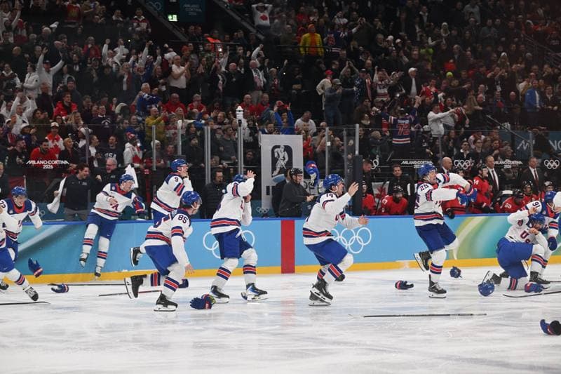 Ice Hockey. Olympic Winter Games Milano-Cortina 2026. Canada - USA. 22.02.2026