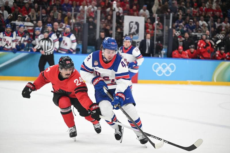 Ice Hockey. Olympic Winter Games Milano-Cortina 2026. Canada - USA. 22.02.2026