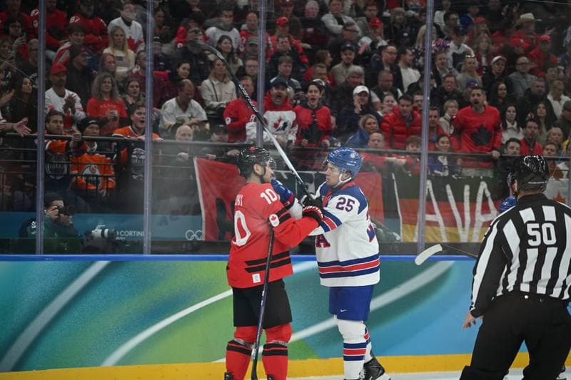 Ice Hockey. Olympic Winter Games Milano-Cortina 2026. Canada - USA. 22.02.2026