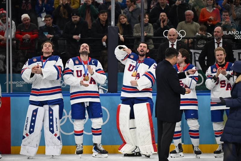 Ice Hockey. Olympic Winter Games Milano-Cortina 2026. Canada - USA. 22.02.2026